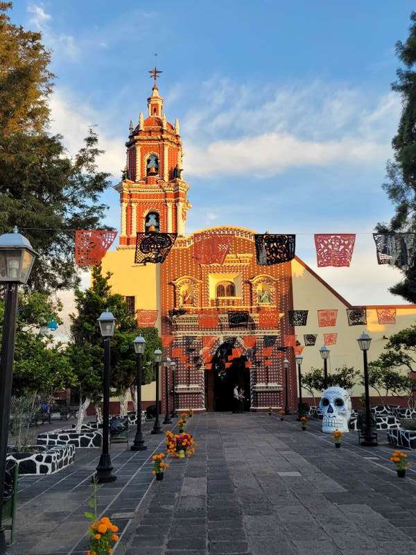  Templo de Santa Maria Tonantzintla.