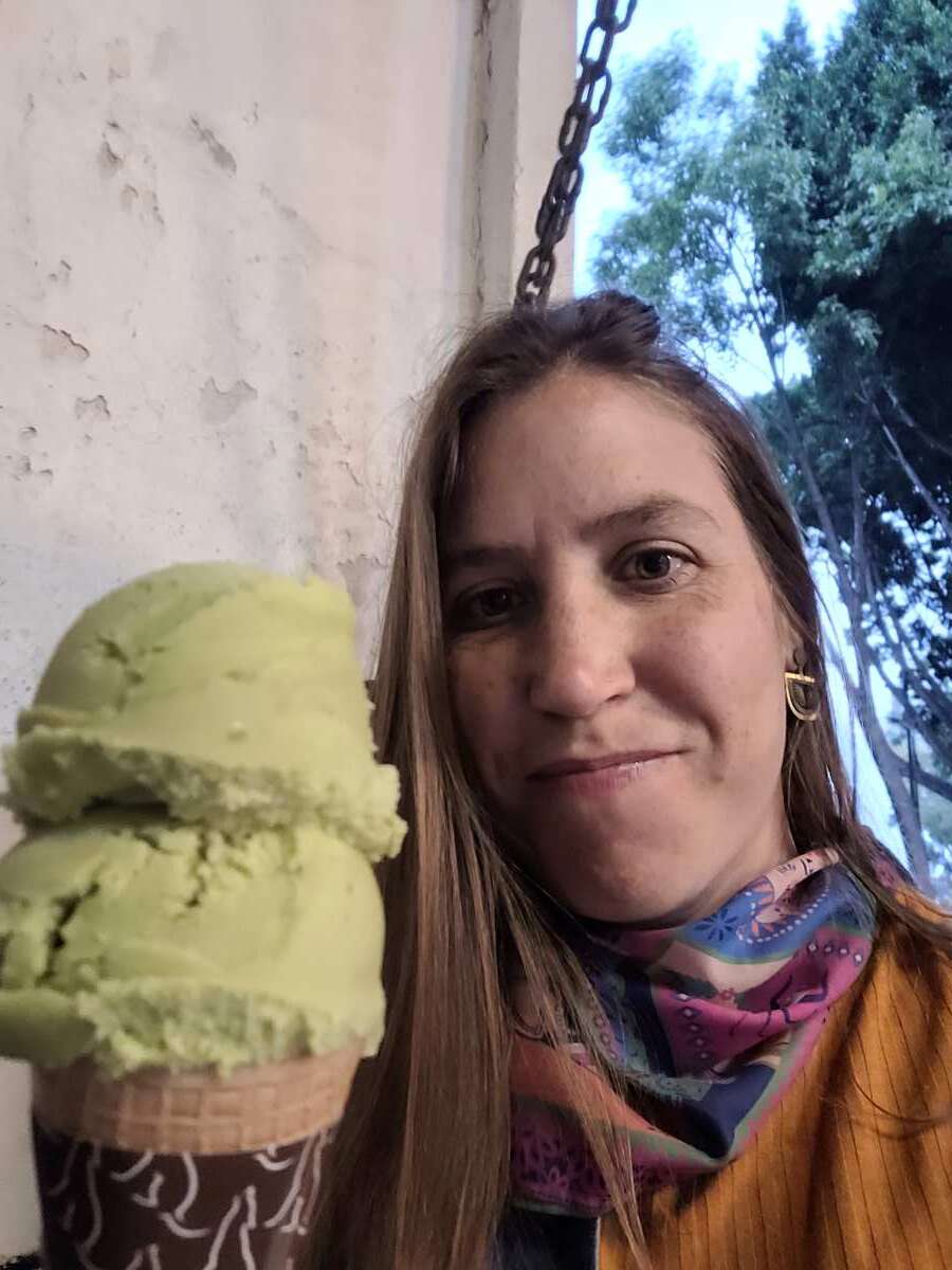 helado aguacate