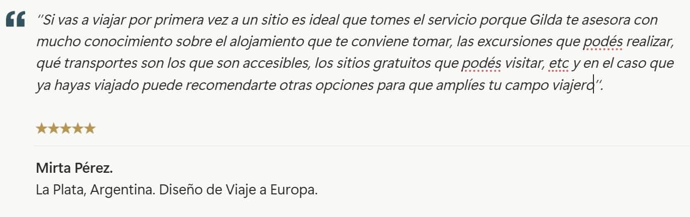 testimonio Mirta Perez