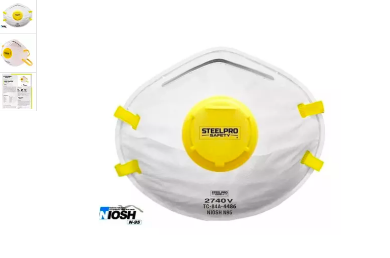 Barbijo N95 para coronavirus